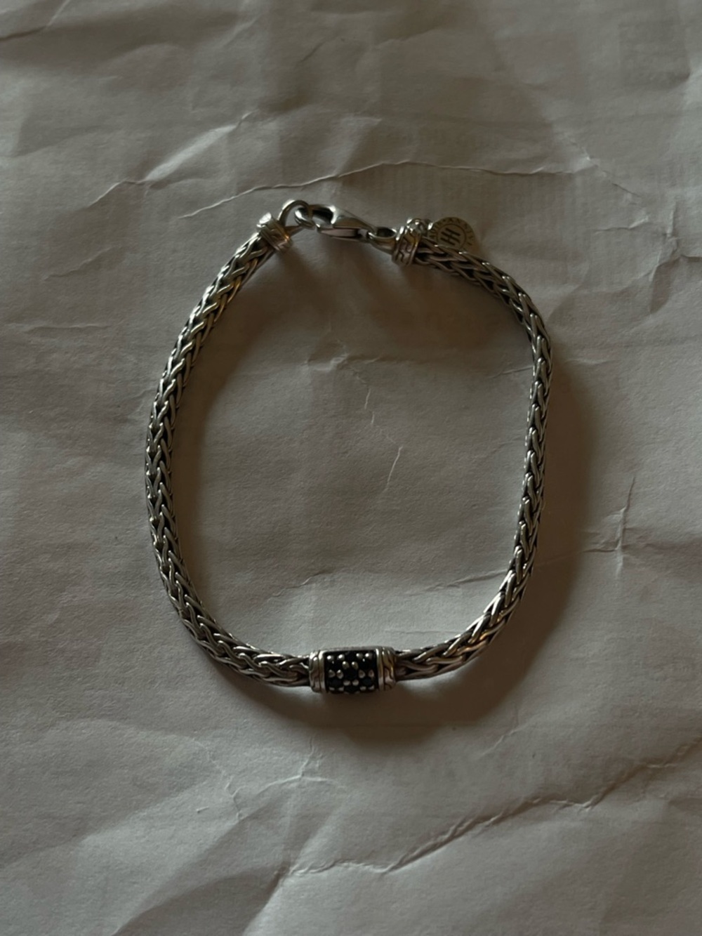 John Hardy with black sapphires. 40th anniversary bracelet marked 1/4000. - Picture 7 of 9